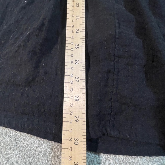 ASOS Black Gauze cotton babydoll dress size 8 - Picture 4 of 6
